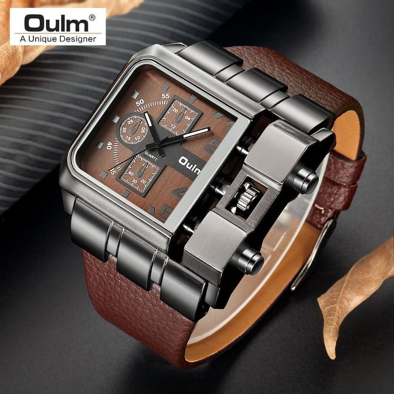 Relógio Masculino Quartz Casual -